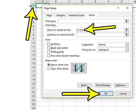 excel how to print first row on every page and how to use conditional formatting to highlight the most important data in your spreadsheet