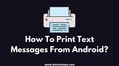 How to Print Text Messages from Phone: A Journey Through Digital Nostalgia